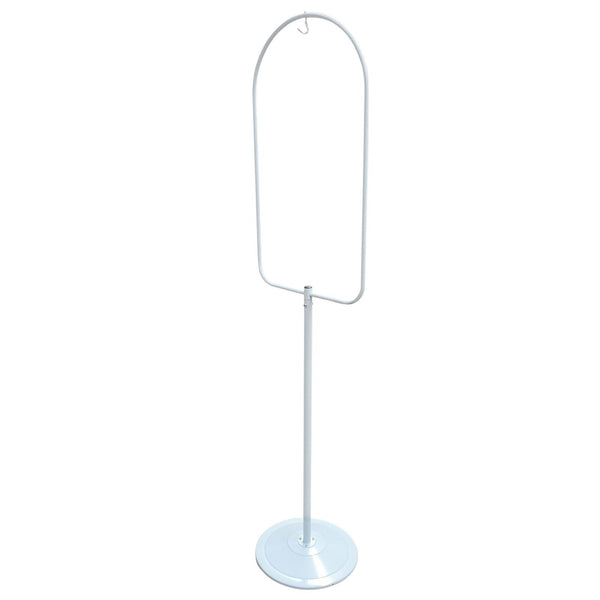 Salesbay 160cm Bird Cage Hanger Stand White Metal Tube Frame Canary Cages Wws