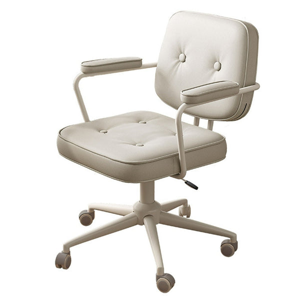 Foret Home Office Chair Computer Ergonomic Swivel Mid-Back w Wheels & Armrests Wws