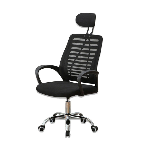 Foret High Back Black Executive Mesh Breathable Home Office Game Chair Computer Swivel Lift Wws