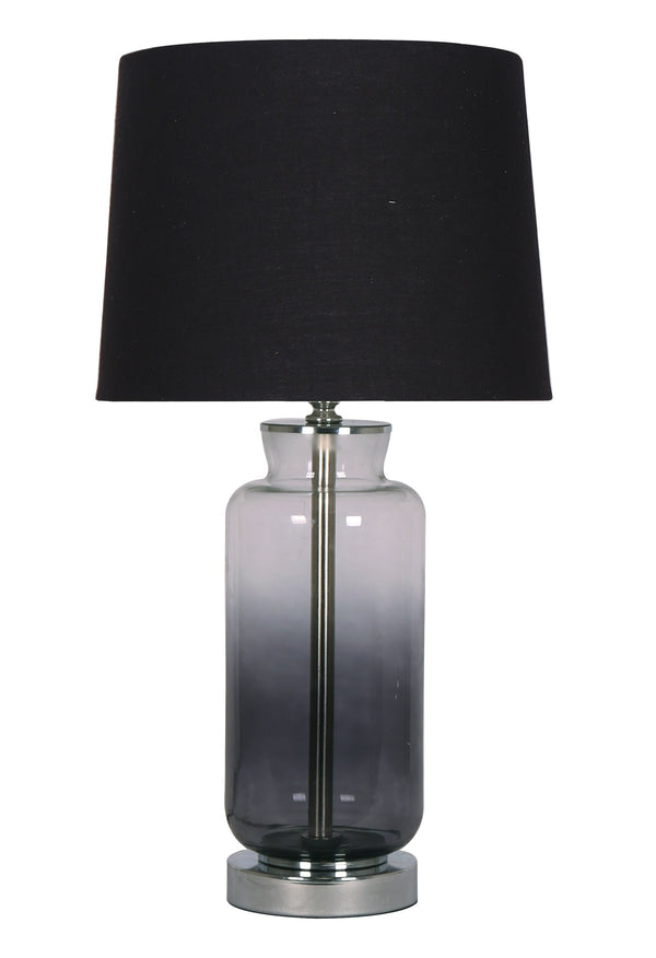 Table Lamp Desk Lamps Bedside Side Light Reading Black Glass Modern Lighting Home Decor