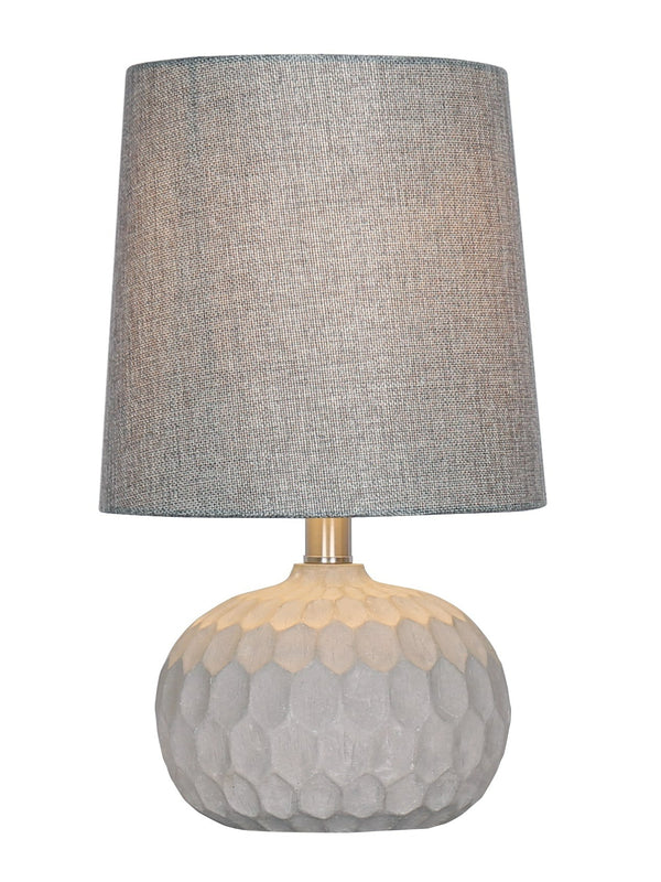 Table Lamp Desk Lamps Bedside Side Light Reading Grey Ceramic Blend Lighting Home Decor