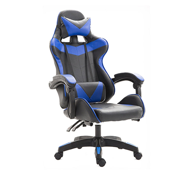 Blue Colour High Back Executive Gaming Chair Office Computer Seating Racer Recliner Chairs