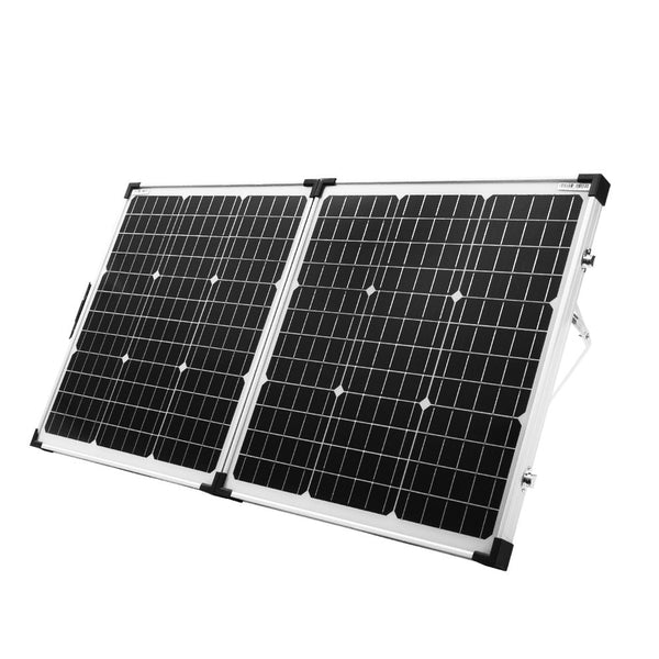 Solar Panel Kit Mono Portable Battery Charge Camping Carry Bag