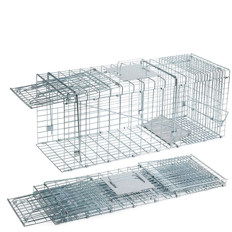 Trap Humane Possum Cage Live Animal Safe Catch Rabbit Cat Hare Fox