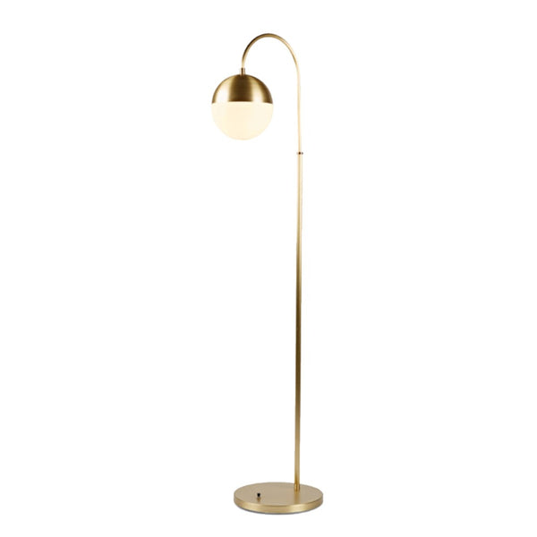 Floor Lamp Stand Reading Gold Metal Modern Lighting Decoration Home Decor
