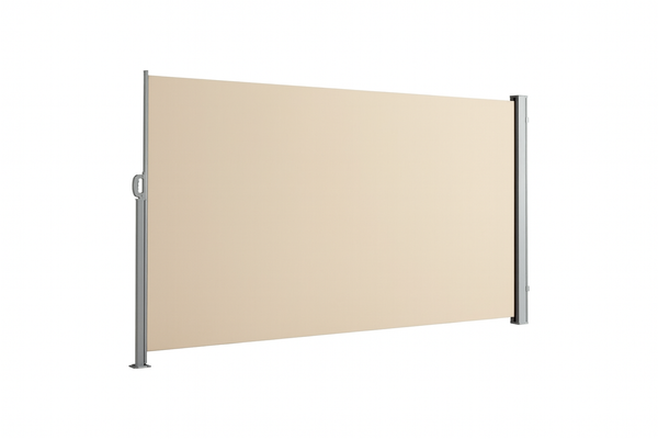 Elora Side Partition Screen Awning Sun Shade Indoor Outdoor Blinds Beige 2x3M