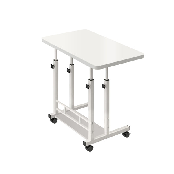 Foret Mobile Laptop Bed Bedside Study Desk Shelf Stand Portable Table Shelf White