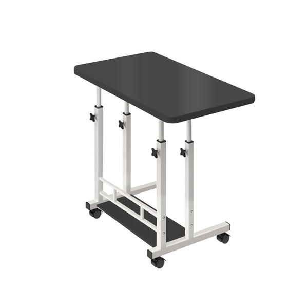 Foret Mobile Laptop Bedside Bed Study Desk Shelf Stand Portable Table Shelf Black
