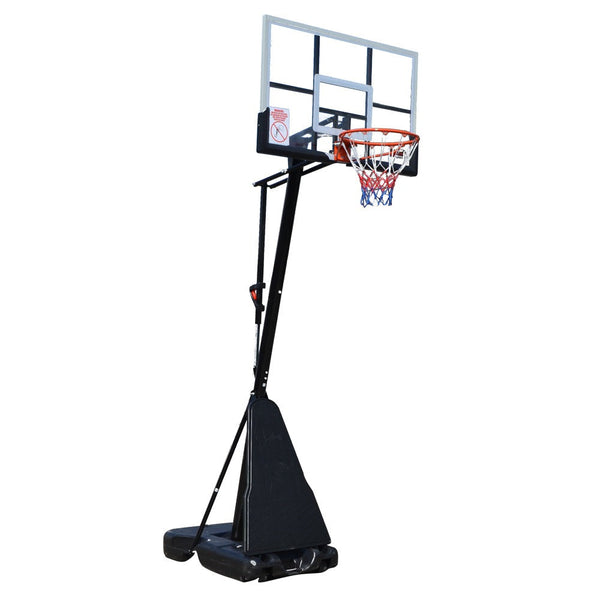 Fitness Master Adjustable Portable Heavy Duty Basketball Stand System Sport Hoop Net Ring Outdoor Sports Wws