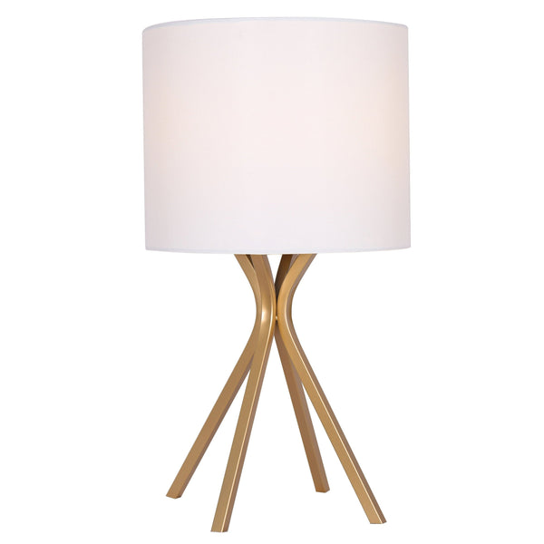 Foret Table Lamp Desk Lamps Bedside Side Light Reading Gold Metal Lighting Home Decor Wws