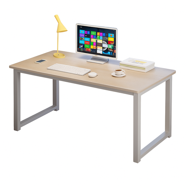 Maple 120cm Wooden Workstation Office Computer Desk Study Table Home