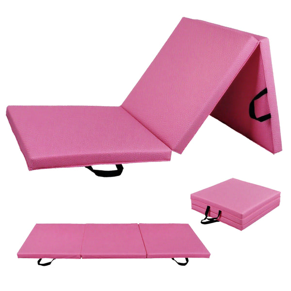 FITNESS MASTER Folding Exercise Floor Mat Dance Yoga Gymnastics Training Home