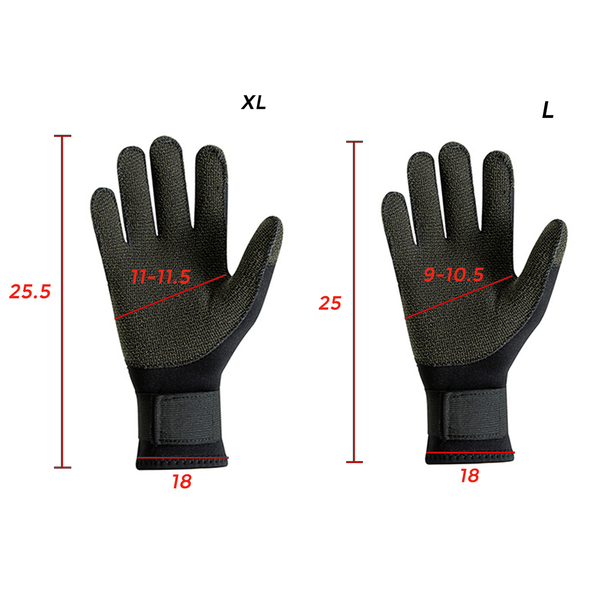 3mm Diving Gloves made with Kevlar Neoprene Snorkeling Spearfishing Scuba L/XL