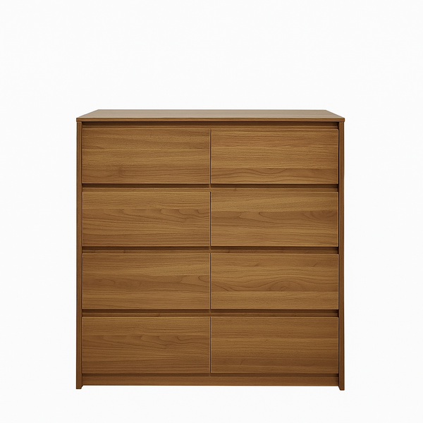 Foret Storage Wooden Dresser 8 Chest of Drawers Tallboy Lowboy Cabinet Bedroom