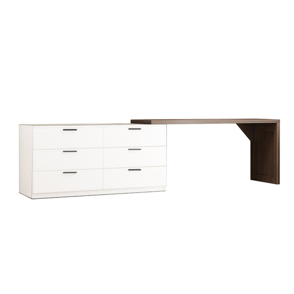 Foret Desk Organiser Extendable Office Desk Corner Vanity Dressing Table