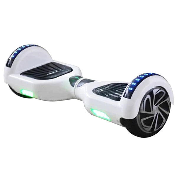 White 6.5inch Wheel Self Balancing Hoverboard Electric 2 Wheel Scooter Hover Board