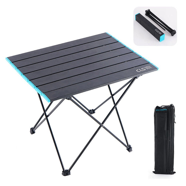 Elora Aluminium Portable Folding Table Outdoor Camping Picnic BBQ Foldable Desk Tables Wws