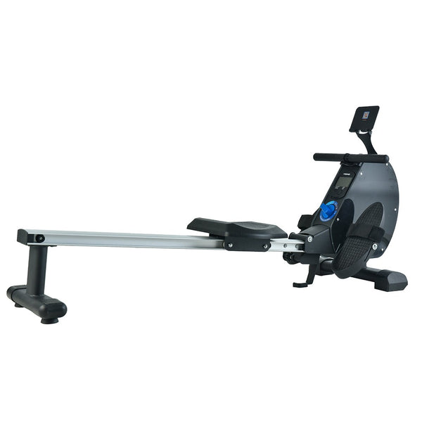 Foldable Magnetic Rowing Machine Rower Exercise Resistance Cardio Fitness Gym