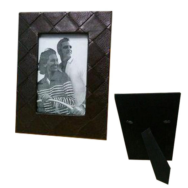 6 x Leather Bound Photo Frame 4"x6" Wholesale Bulk Lots