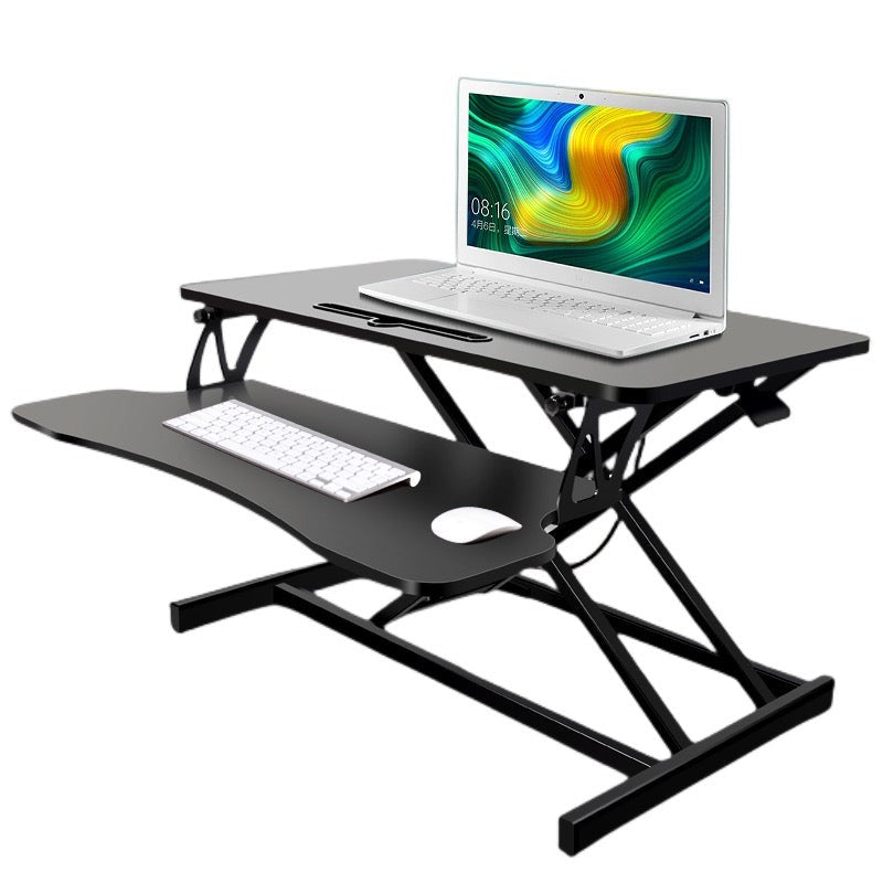 Foret Height Adjustable Standing Desk Riser Computer Laptop Stand Up G ...