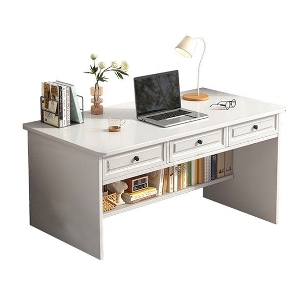 Foret Computer Desk Study Home Office Table Student Drawer Workstation Storage