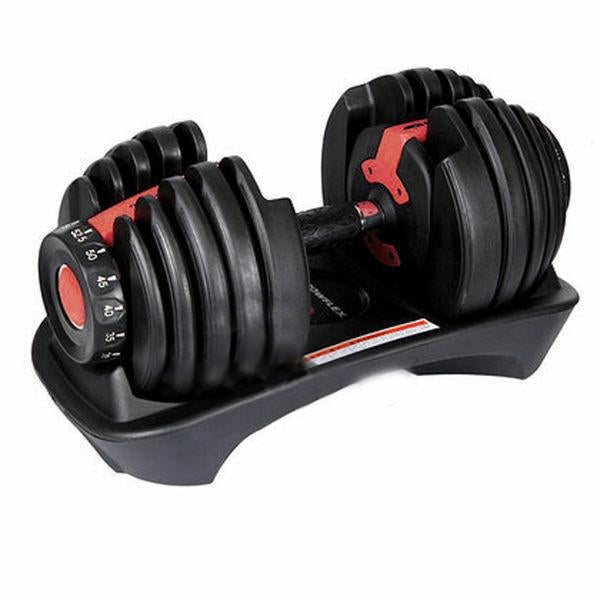 24kg Adjustable Dumbbell Home GYM Exercise Equipment Weights Fitness Workout