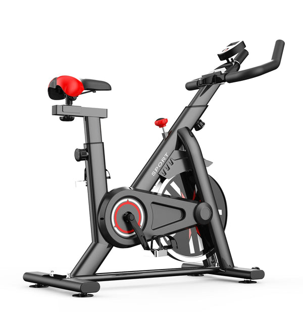 Exercise Spin Bike 8kg Flywheel Fitness Commercial Home Gym Black Unique Design