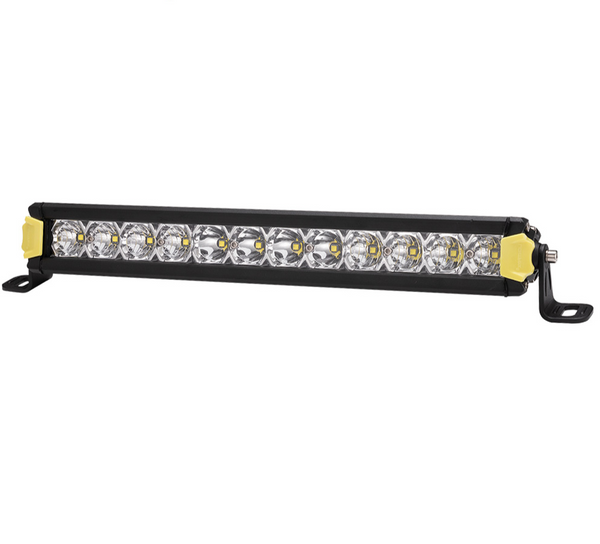 14 Inch Single Row LED Light Bars 60W LED Spot Pods Ultra Slim Off Road Driving Light Waterproof Work