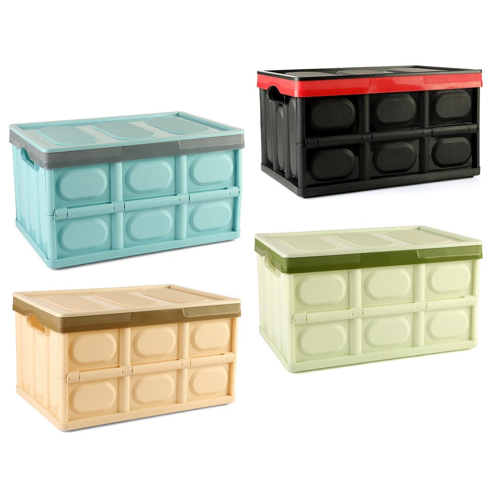 Elora Multi-purpose Car Organiser Folding Foldable storage Box Boot Tr ...