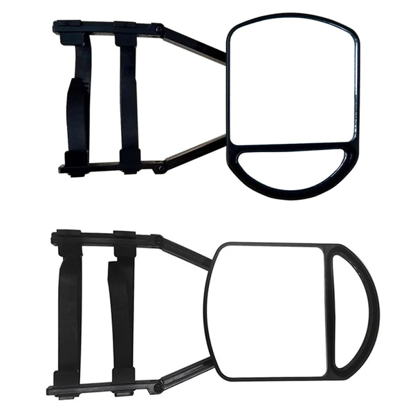 2x Blind Spot Mirror Car Side Mirrors Rear View Towing Clip-on Adjustable Extension 2pcs