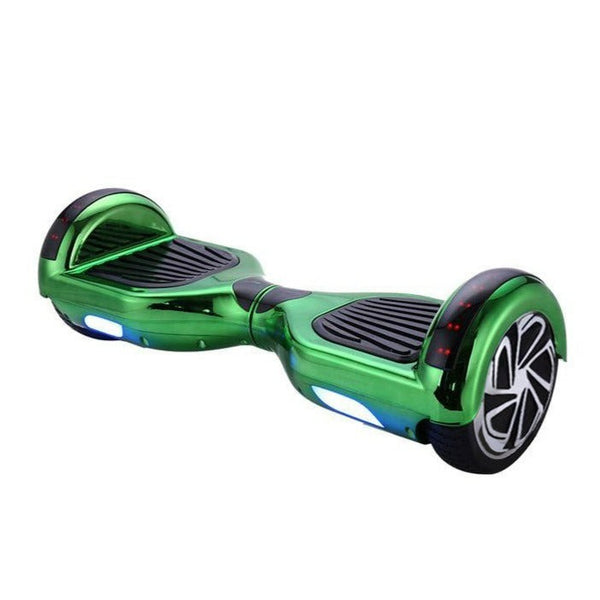 Chrome Green 6.5inch Wheel Self Balancing Hoverboard Electric 2 Wheel Scooter Hover Board