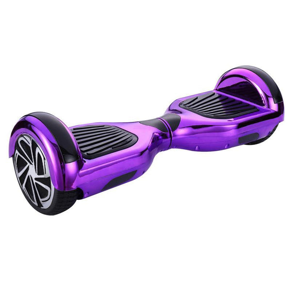 Chrome Purple 6.5inch Wheel Self Balancing Hoverboard Electric 2 Wheel Scooter Hover Board
