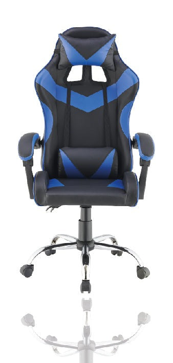 Blue Color High Back Executive Gaming Chair Office Computer Seating Racer Recliner Chairs