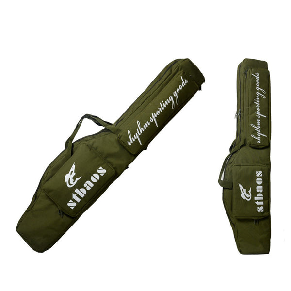 Elora Rifle Bag Long Gun Carry Case Adjustable Double Padded Shooting Green