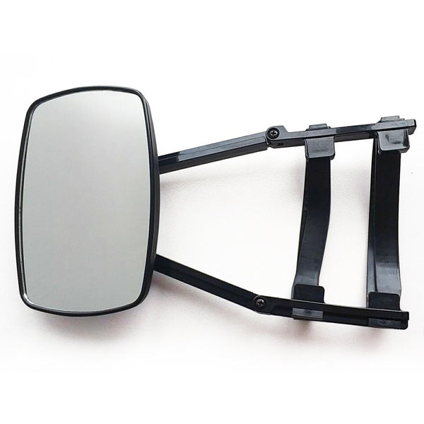 2x Adjustable Big Size Towing Mirror Clip-on Side Mirror Extension for Car Trailer