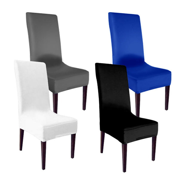 Dining Chair Cover Stretchy Kitchen Seat Covers Spandex Cover Restaurant Cafe Wedding Party Seats
