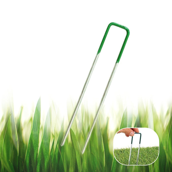 Elora Artificial Grass Pins Fastening U Tent Pegs Synthetic Fake Lawn Weedmat Turf