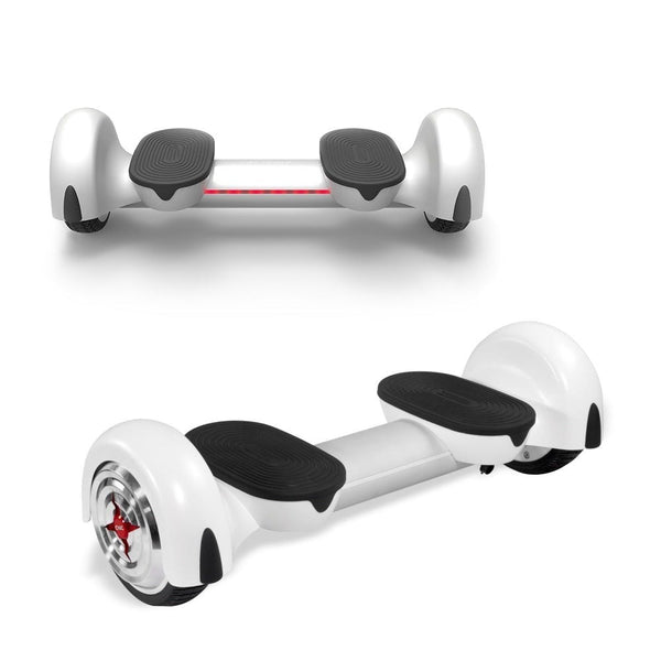 White Smart PI Self Balancing Hoverboard Wheel Electric Scooter